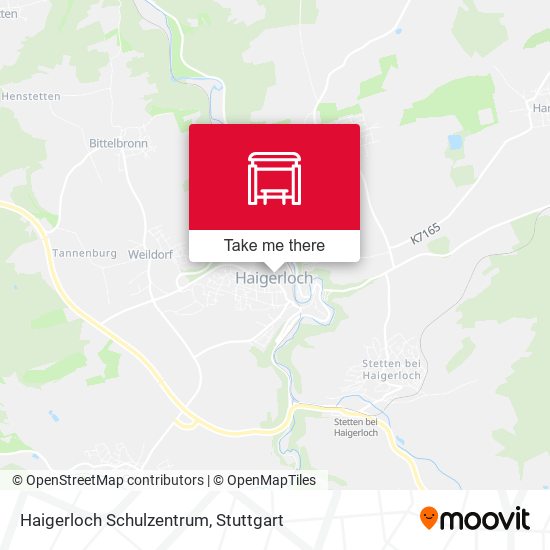 Карта Haigerloch Schulzentrum