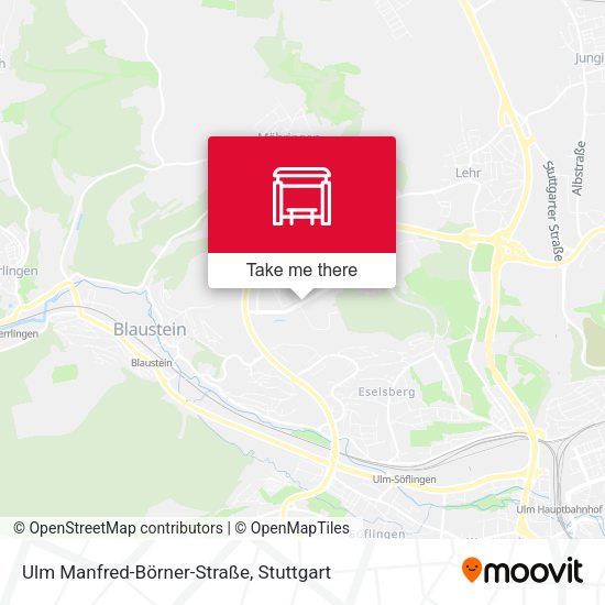 Ulm Manfred-Börner-Straße map