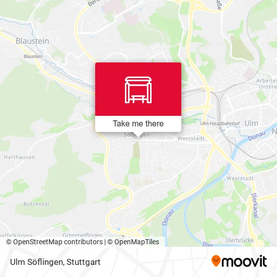 Карта Ulm Söflingen