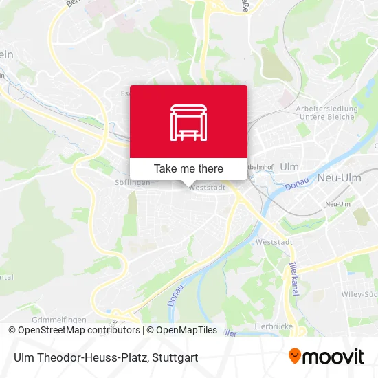 Карта Ulm Theodor-Heuss-Platz