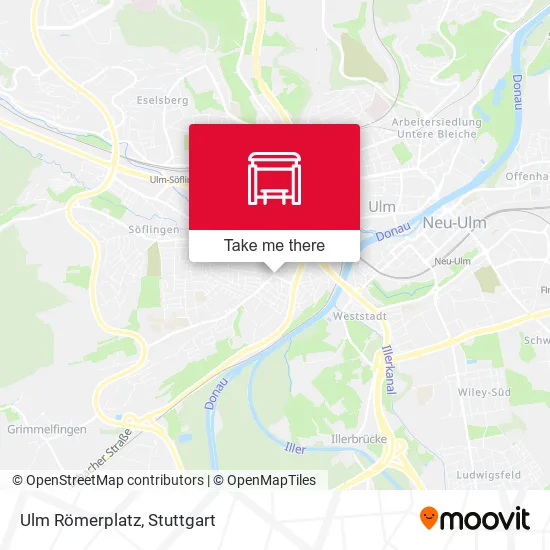 Карта Ulm Römerplatz