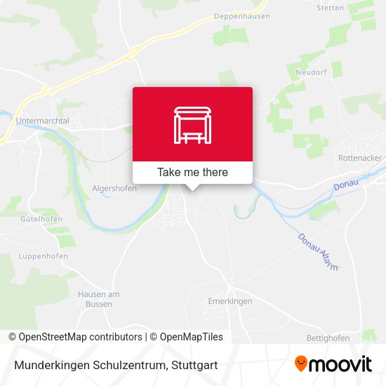 Munderkingen Schulzentrum map