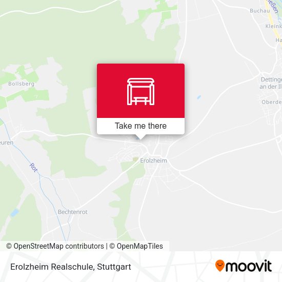 Erolzheim Realschule map