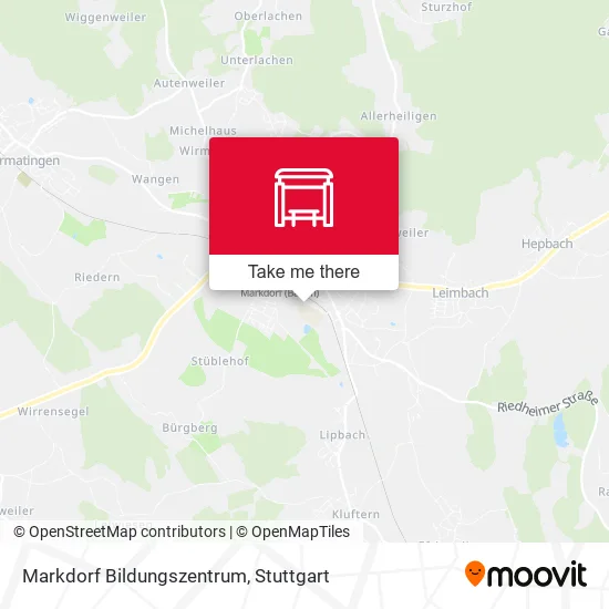 Карта Markdorf Bildungszentrum