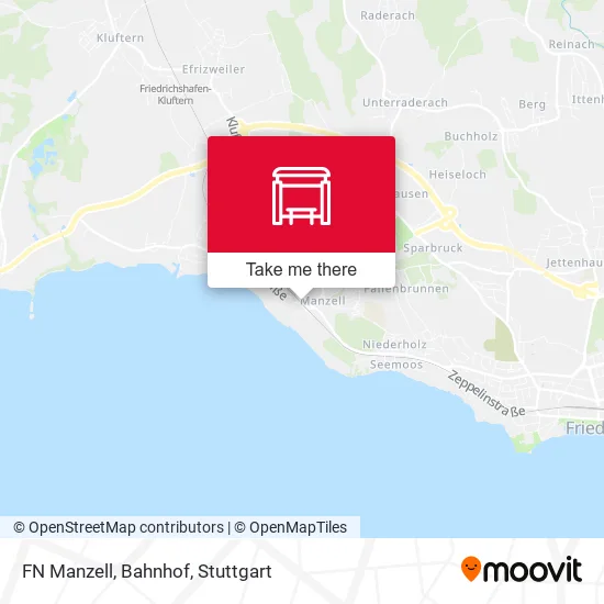 Карта FN Manzell, Bahnhof