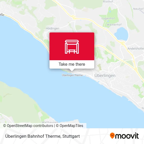 Карта Überlingen Bahnhof Therme