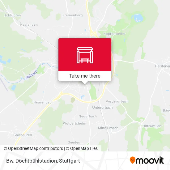 Карта Bw, Döchtbühlstadion