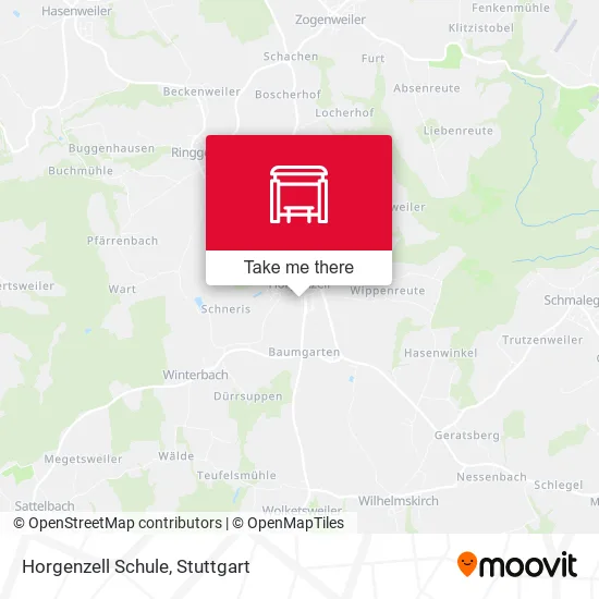 Карта Horgenzell Schule