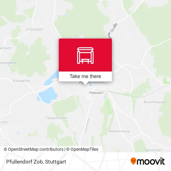 Карта Pfullendorf Zob