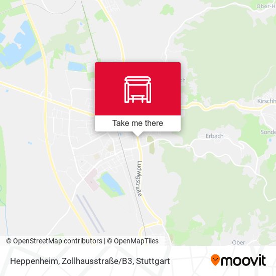Heppenheim, Zollhausstraße/B3 map