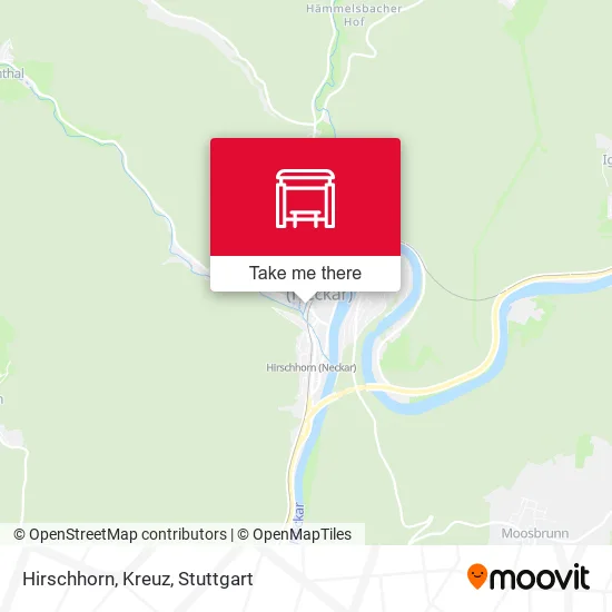 Карта Hirschhorn, Kreuz