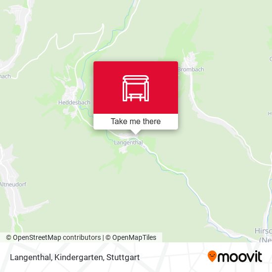 Langenthal, Kindergarten map