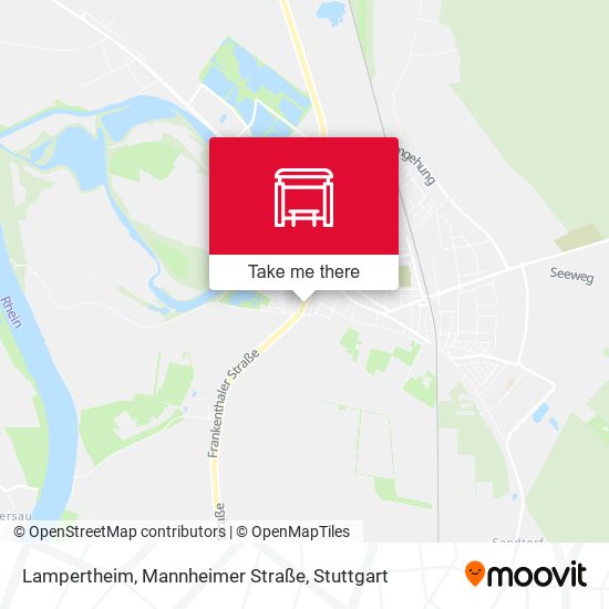 Lampertheim, Mannheimer Straße map