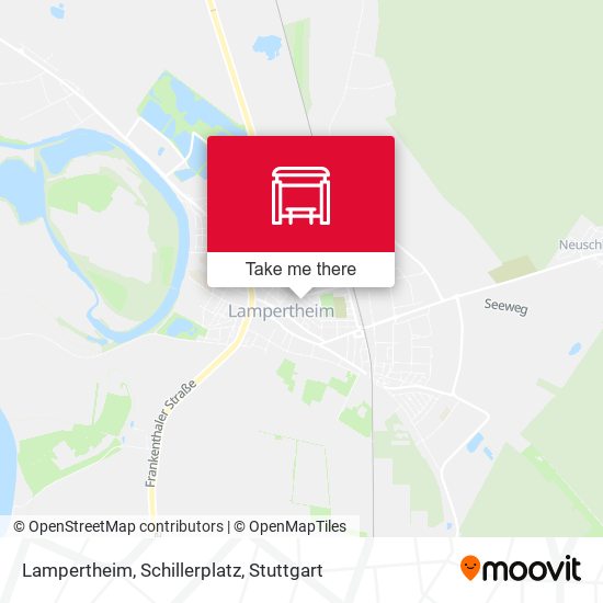 Lampertheim, Schillerplatz map