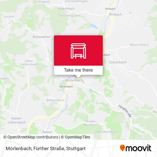 Mörlenbach, Fürther Straße map
