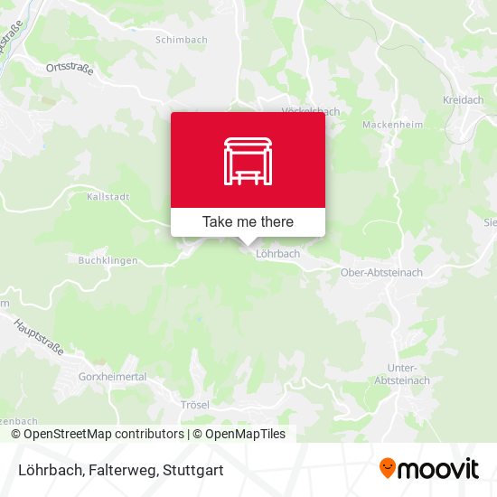 Löhrbach, Falterweg map