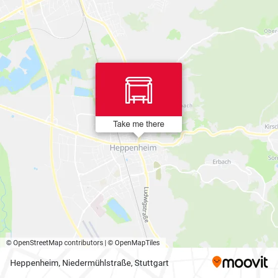 Карта Heppenheim, Niedermühlstraße