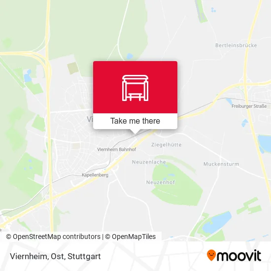 Карта Viernheim, Ost