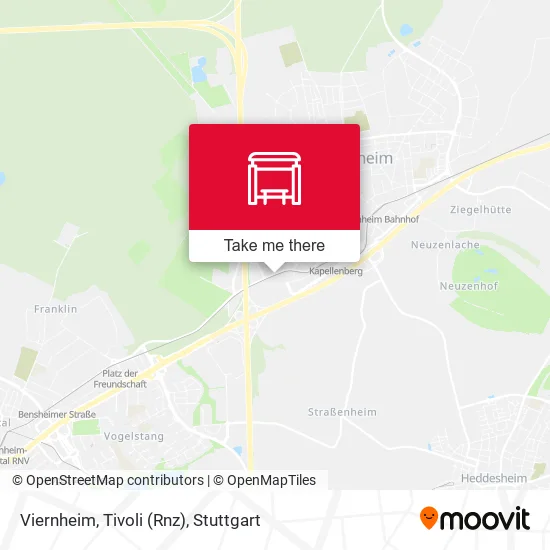 Карта Viernheim, Tivoli (Rnz)