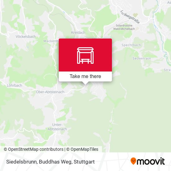 Siedelsbrunn, Buddhas Weg map