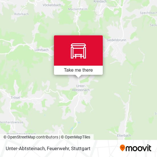 Unter-Abtsteinach, Feuerwehr map