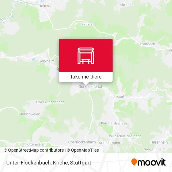 Unter-Flockenbach, Kirche map