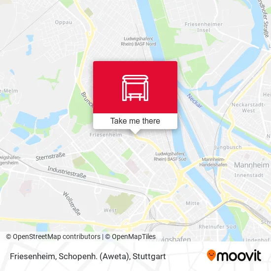 Карта Friesenheim, Schopenh. (Aweta)