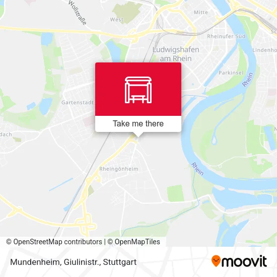 Карта Mundenheim, Giulinistr.