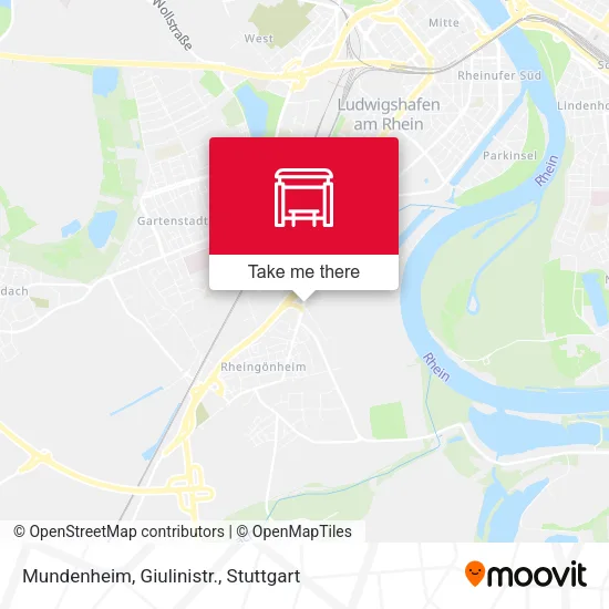 Карта Mundenheim, Giulinistr.