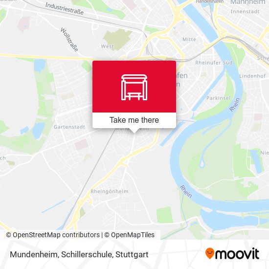 Mundenheim, Schillerschule map