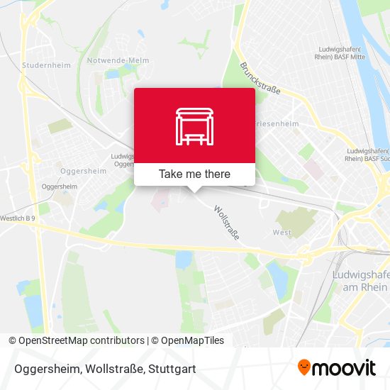 Oggersheim, Wollstraße map