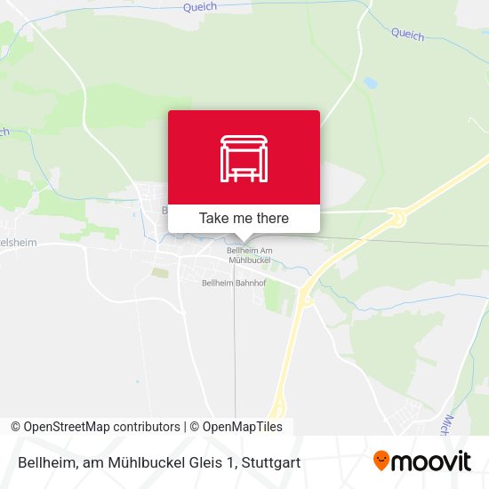 Карта Bellheim, am Mühlbuckel Gleis 1