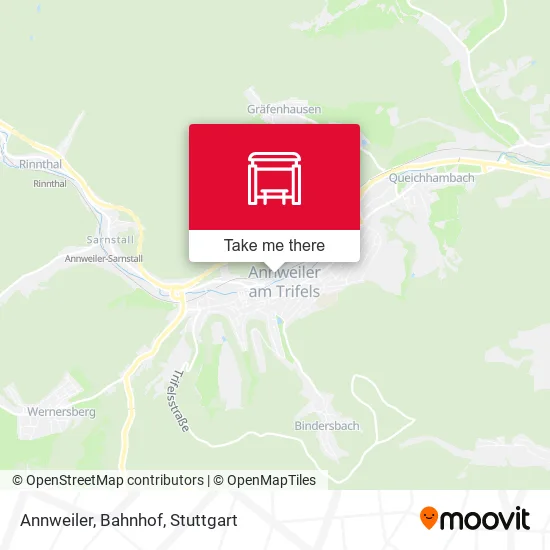 Карта Annweiler, Bahnhof