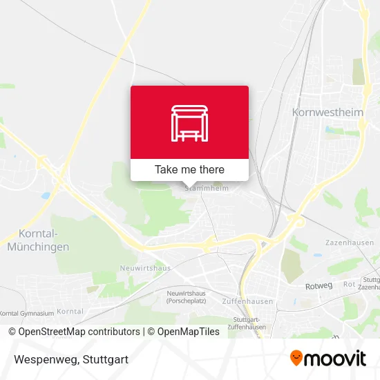 Карта Wespenweg