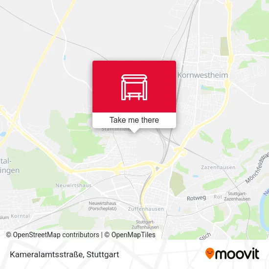 Карта Kameralamtsstraße