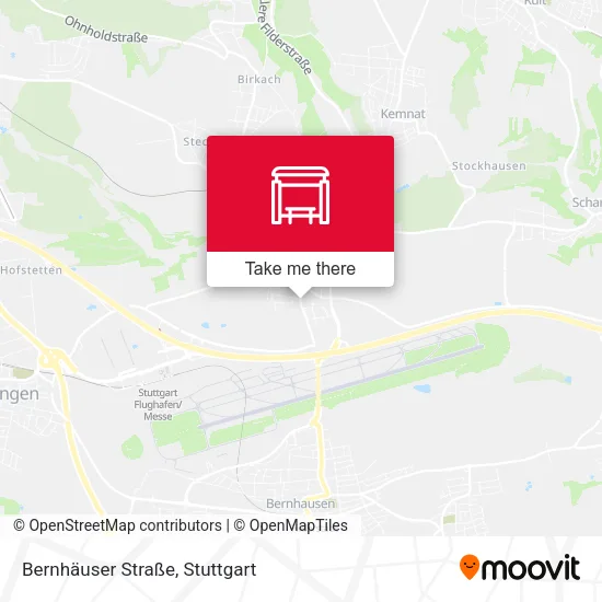 Карта Bernhäuser Straße