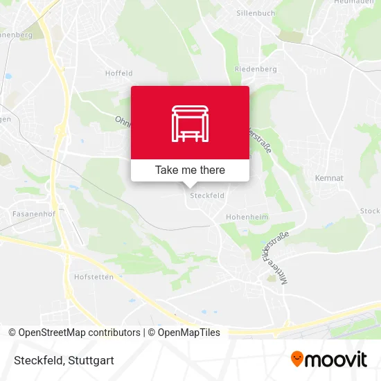 Карта Steckfeld