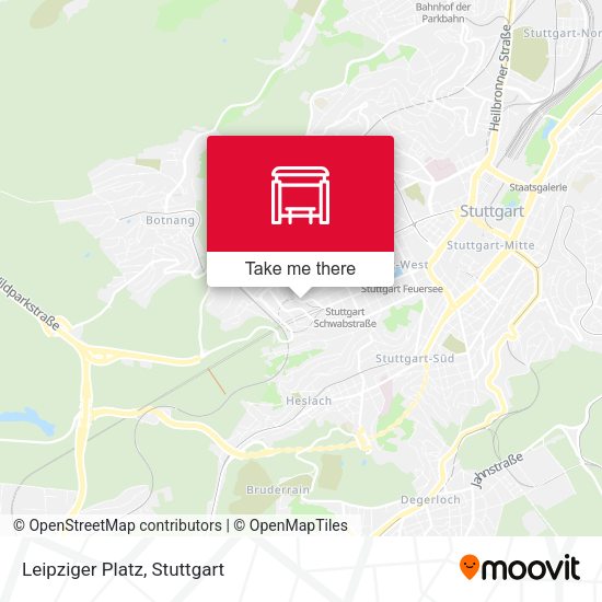 Leipziger Platz map