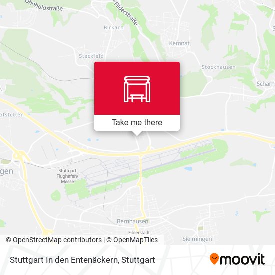 Карта Stuttgart In den Entenäckern