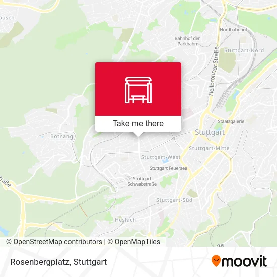 Карта Rosenbergplatz