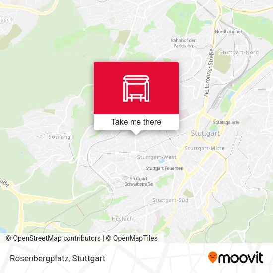 Карта Rosenbergplatz