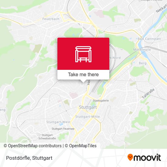 Postdörfle map