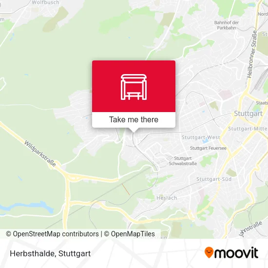 Herbsthalde map