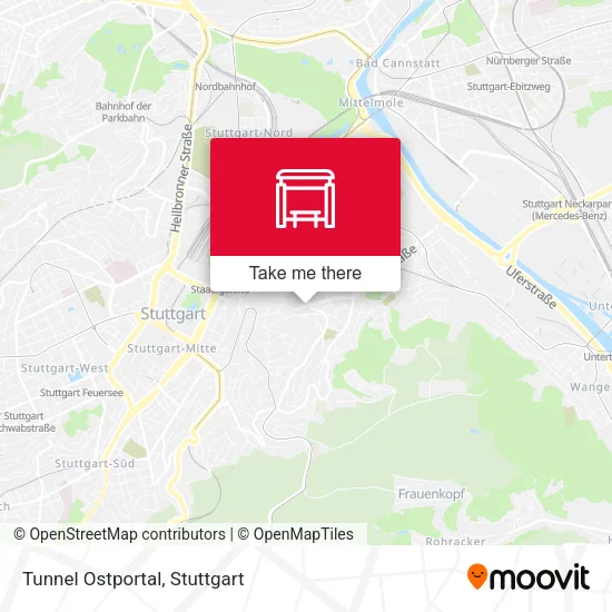 Карта Tunnel Ostportal