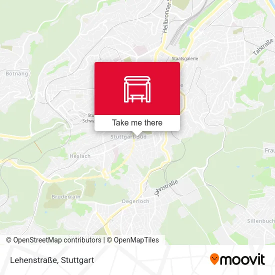 Lehenstraße map