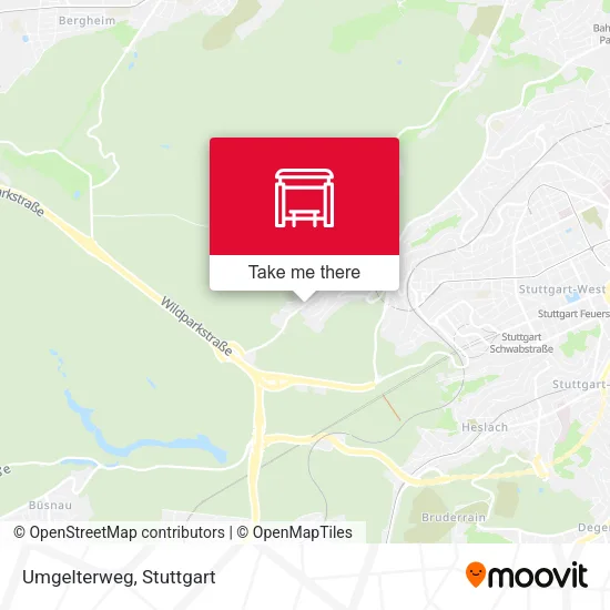 Карта Umgelterweg