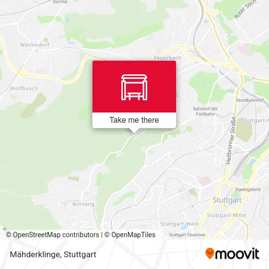 Карта Mähderklinge