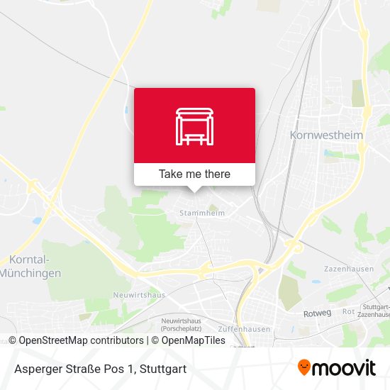 Asperger Straße Pos 1 map