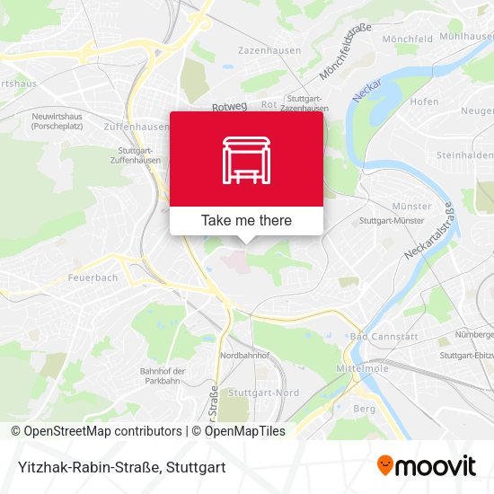 Yitzhak-Rabin-Straße map