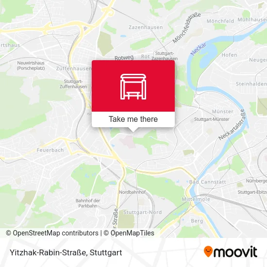 Карта Yitzhak-Rabin-Straße